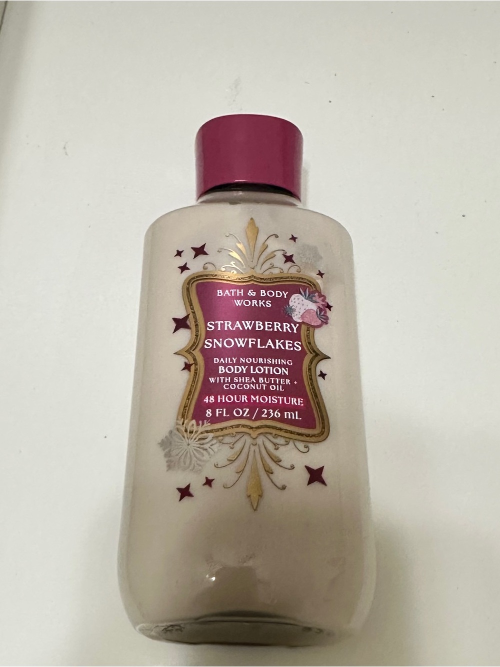 Bath & Body Works Strawberry Snowflakes Body Lotion